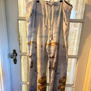 Anthropologie "Lilka" Brand Nautical Pajama Pants
